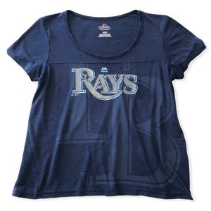MLB Tampa Bay Rays Women’s T shirt top size M